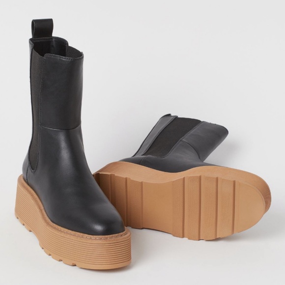 H&M Shoes - H&M Platform Chelsea Boot 2020 Model